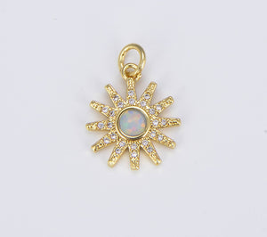 Opal Sun Charm