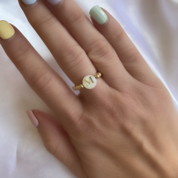 Load image into Gallery viewer, Initial Rings