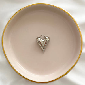 Chunky Heart Charm