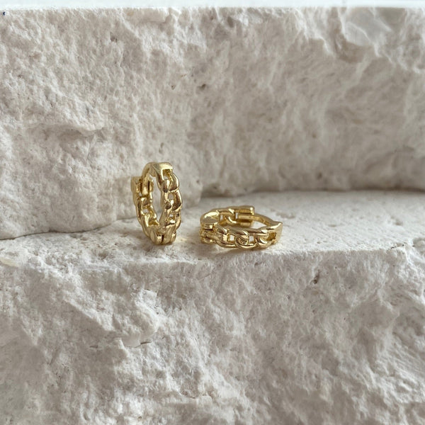 Load image into Gallery viewer, Chain Huggies