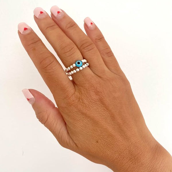 Load image into Gallery viewer, Evil Eye Ring